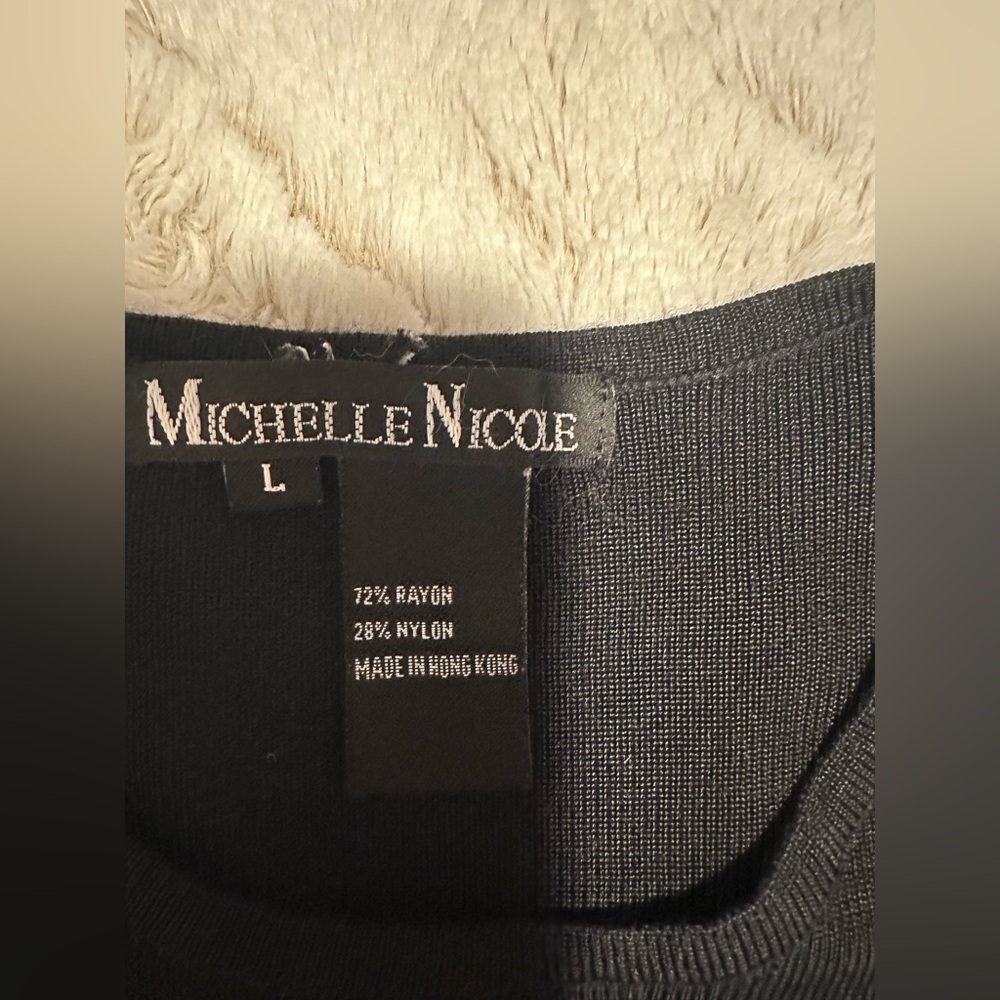 Vintage Michelle Nicole Classic Black Tank Top - Picture 3 of 6